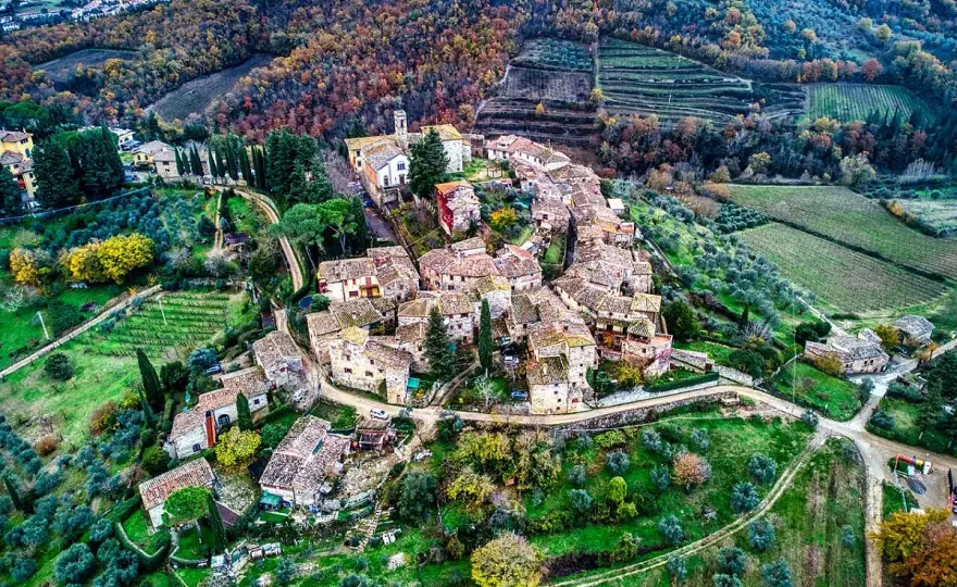 Borghi più belli del Chianti - itinerario tra mura e vigneti