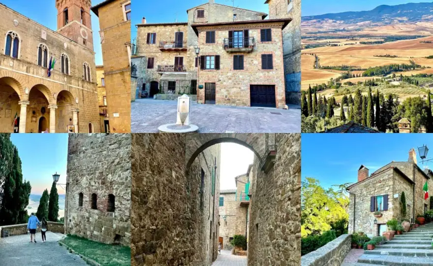 Pienza a piedi - cosa vedere tra arte, panorami e pecorino